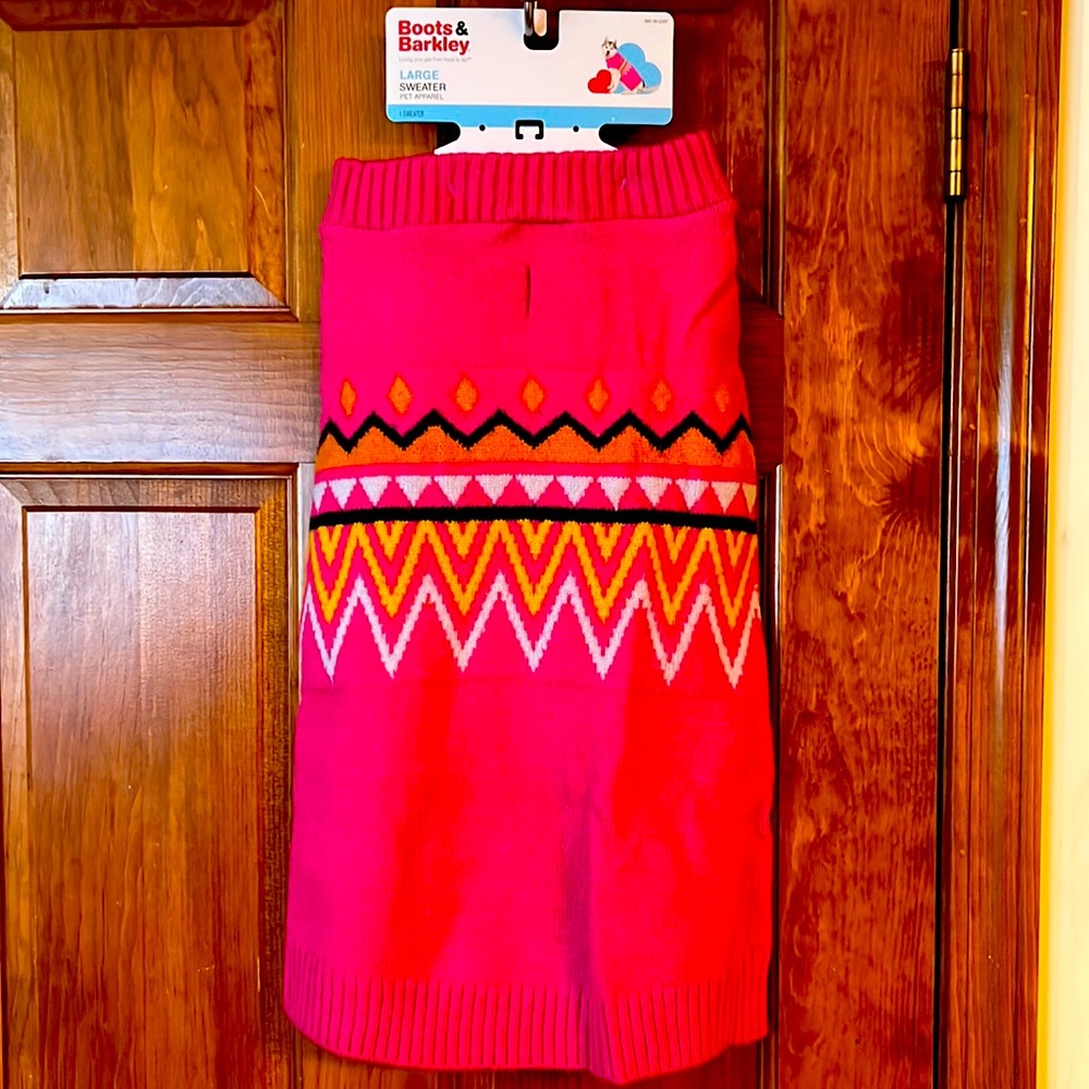 COPY - New Boots & Barkley Dog Sweater L NWT